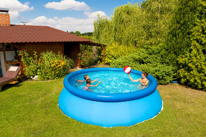 MINI POOL set - 3.66m x 84cm med patron filter pump 12V - 2,2m3