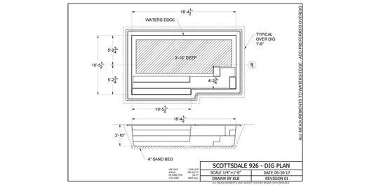 Glasfiberpool Scottsdale